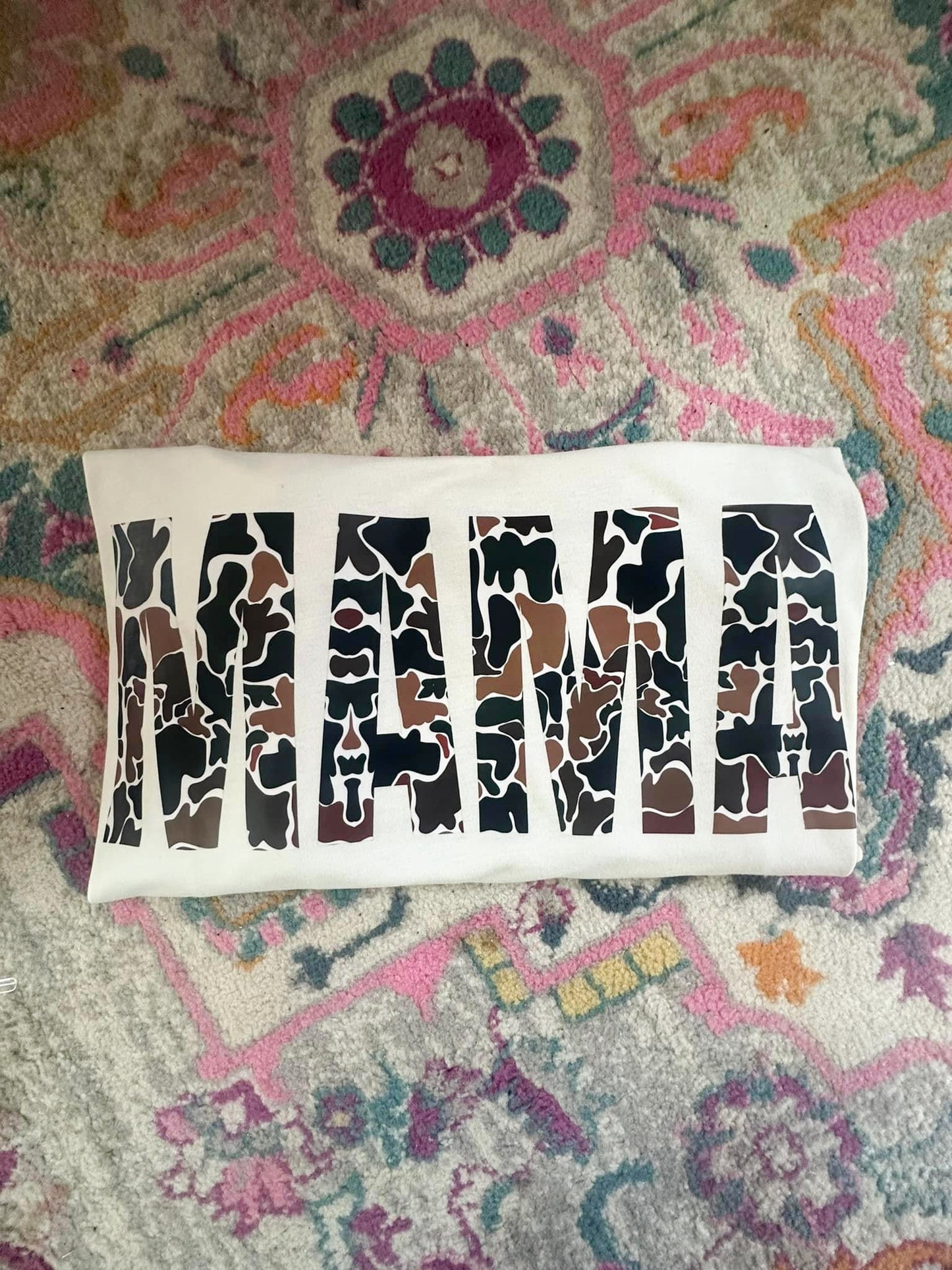 Duck Camo “MAMA” Tee