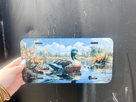 Duck Car Tag