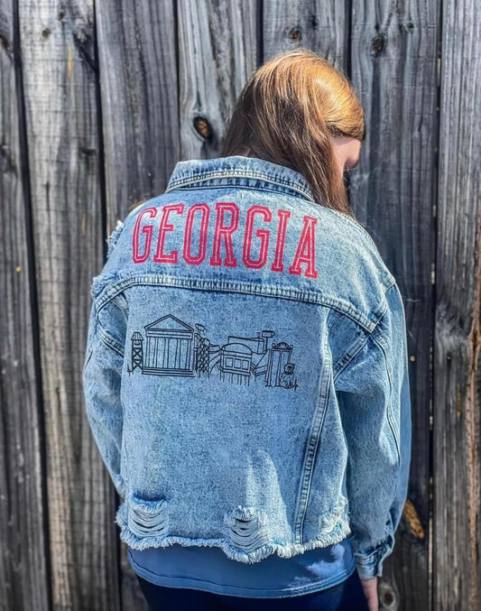 UGA Jean Jacket